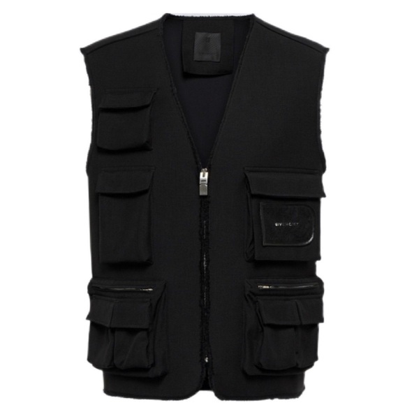 Givenchy - Wool and mohair technical vest